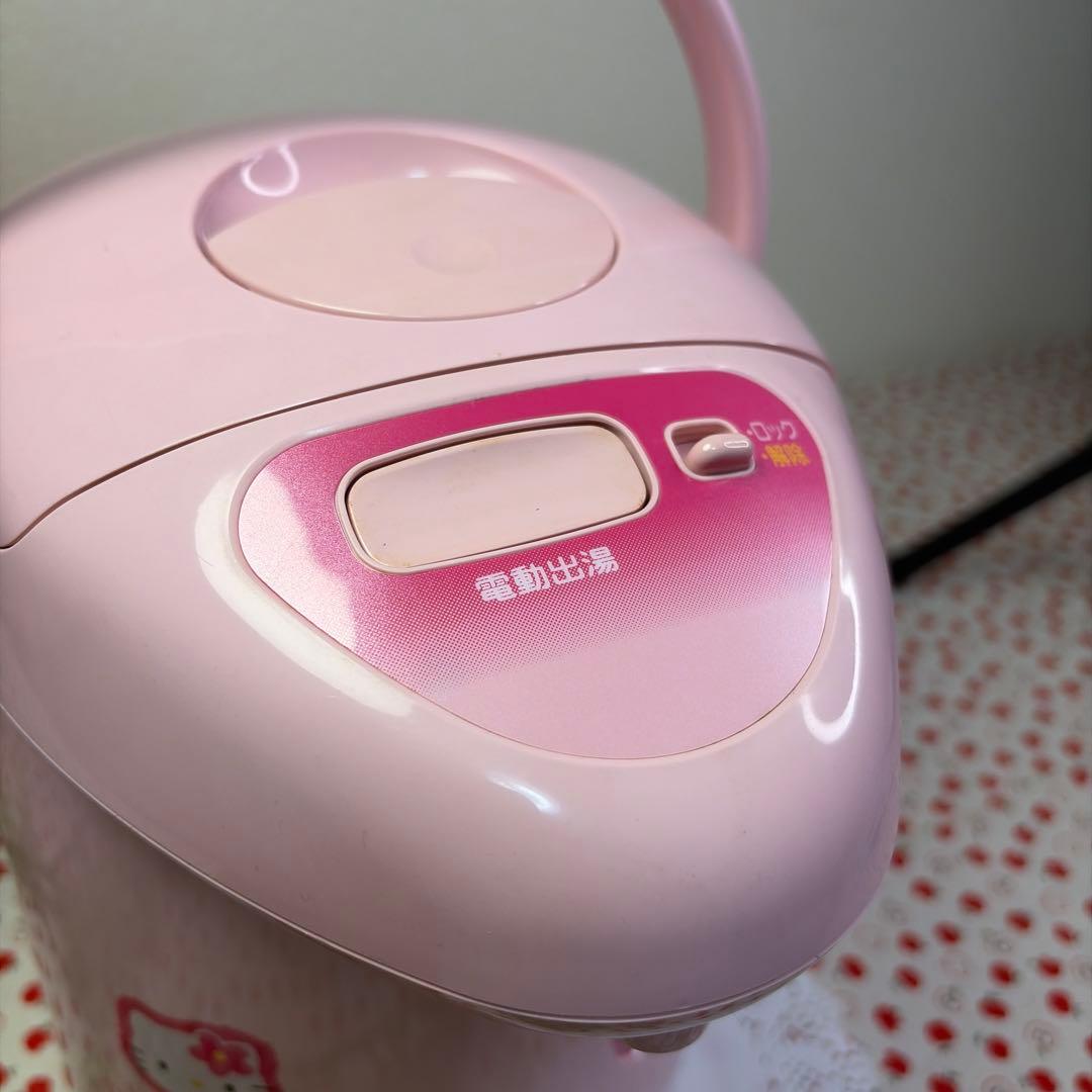 【超希少1997年】ハローキティ 電気ジャーポット SANYO U-KT8(P)
