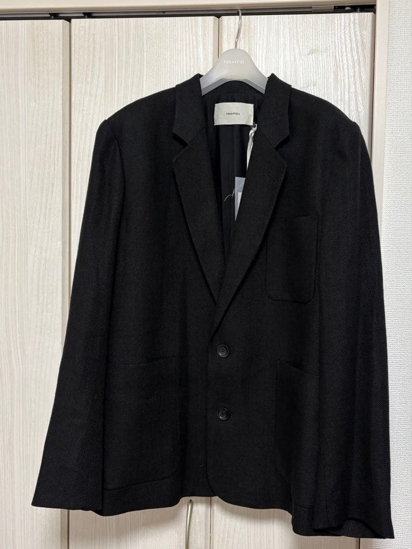 TODAYFUL boyfriend linen jacket 新品未使用　38