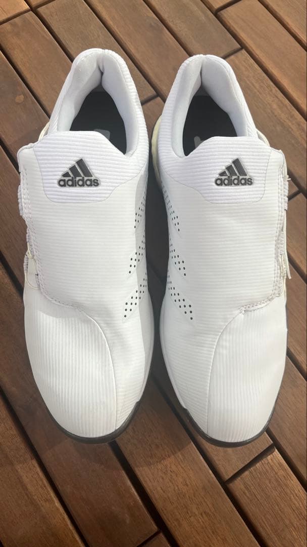 adidas アディダス　boost ブースト　24cm ゴルフシューズ 白