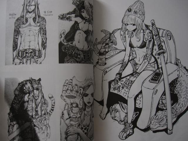 Doodle BORDERLINE edition Acky Bright　初版