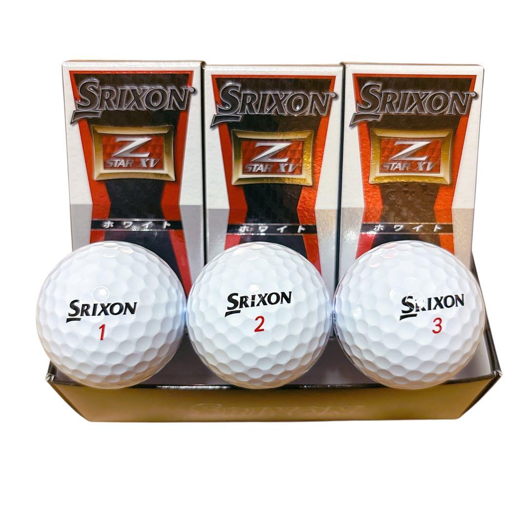 ゴルフボール まとめ SRIXON Z STAR XV DISTANCE