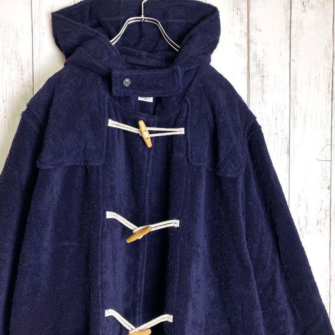【希少】Polo Ralph Lauren パイル ダッフルコート 90's 紺
