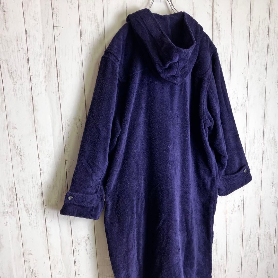 【希少】Polo Ralph Lauren パイル ダッフルコート 90's 紺
