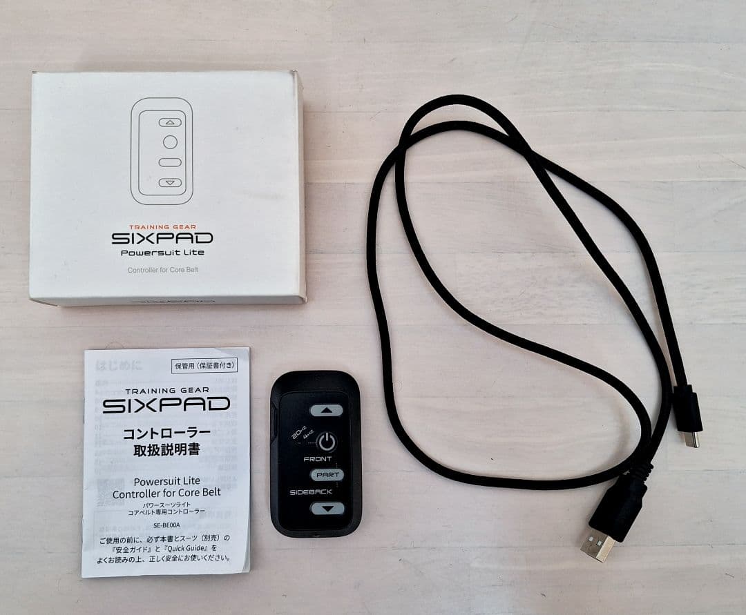 SIXPAD シックスパッド パワースーツライトコアベルト M 美品