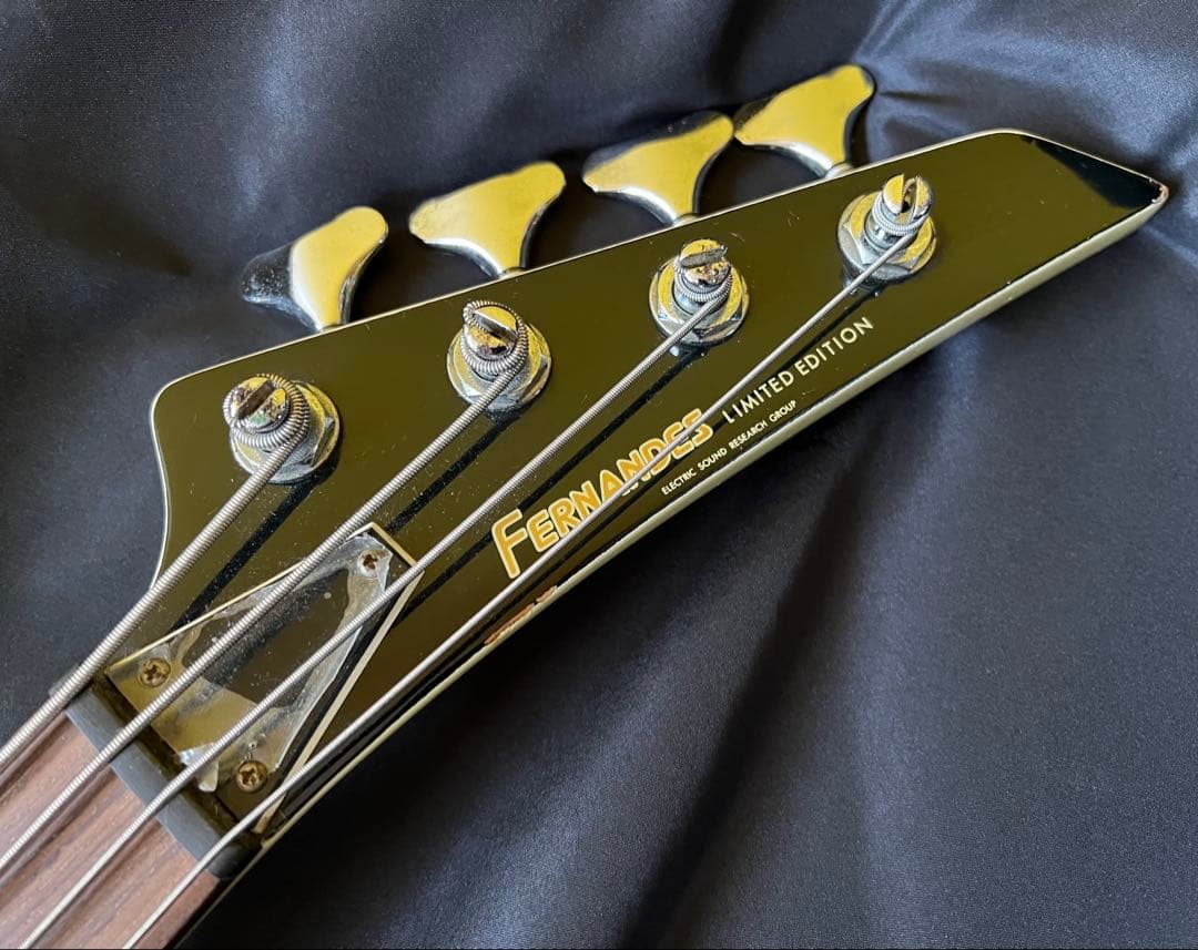 FERNANDES LIMITEDEDITION エレキベースBASS ケース付