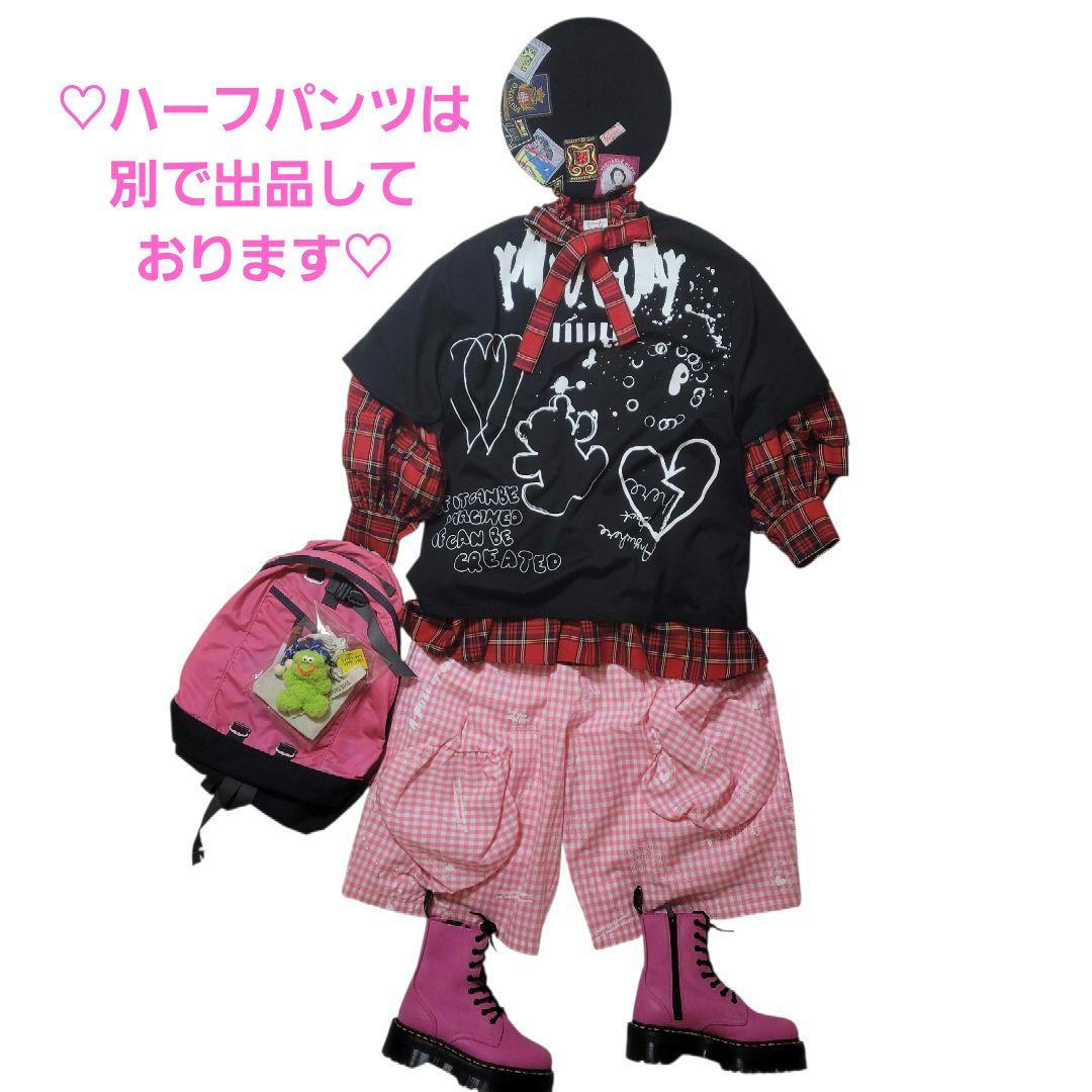 ⭐︎m⭐︎♡大人F2♡2026SS♡フランキーグロウ♡Tシャツ BLACK