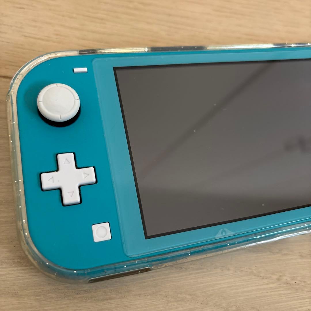 【24年7月購入】Switch Lite ターコイズ 極美品 ケース・フィルム付