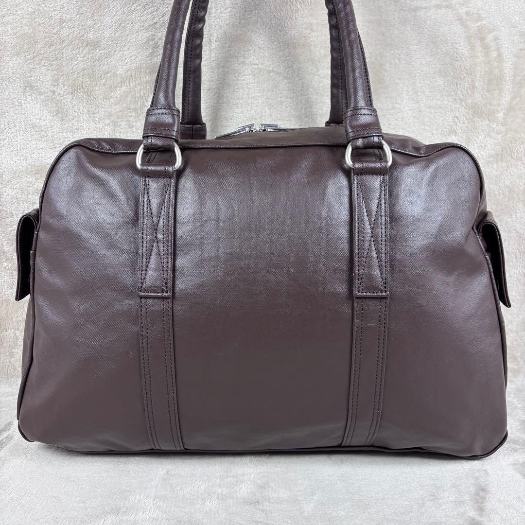 未使用品　ポーター　ボストンバッグ　フリースタイル　PORTER ダークブラウン