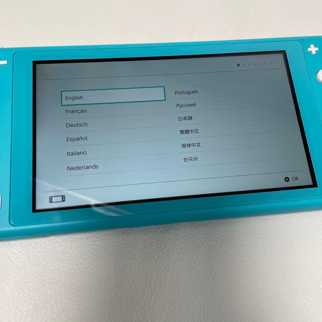Nintendo Switch Lite 本体＋充電ケーブル　ターコイズ
