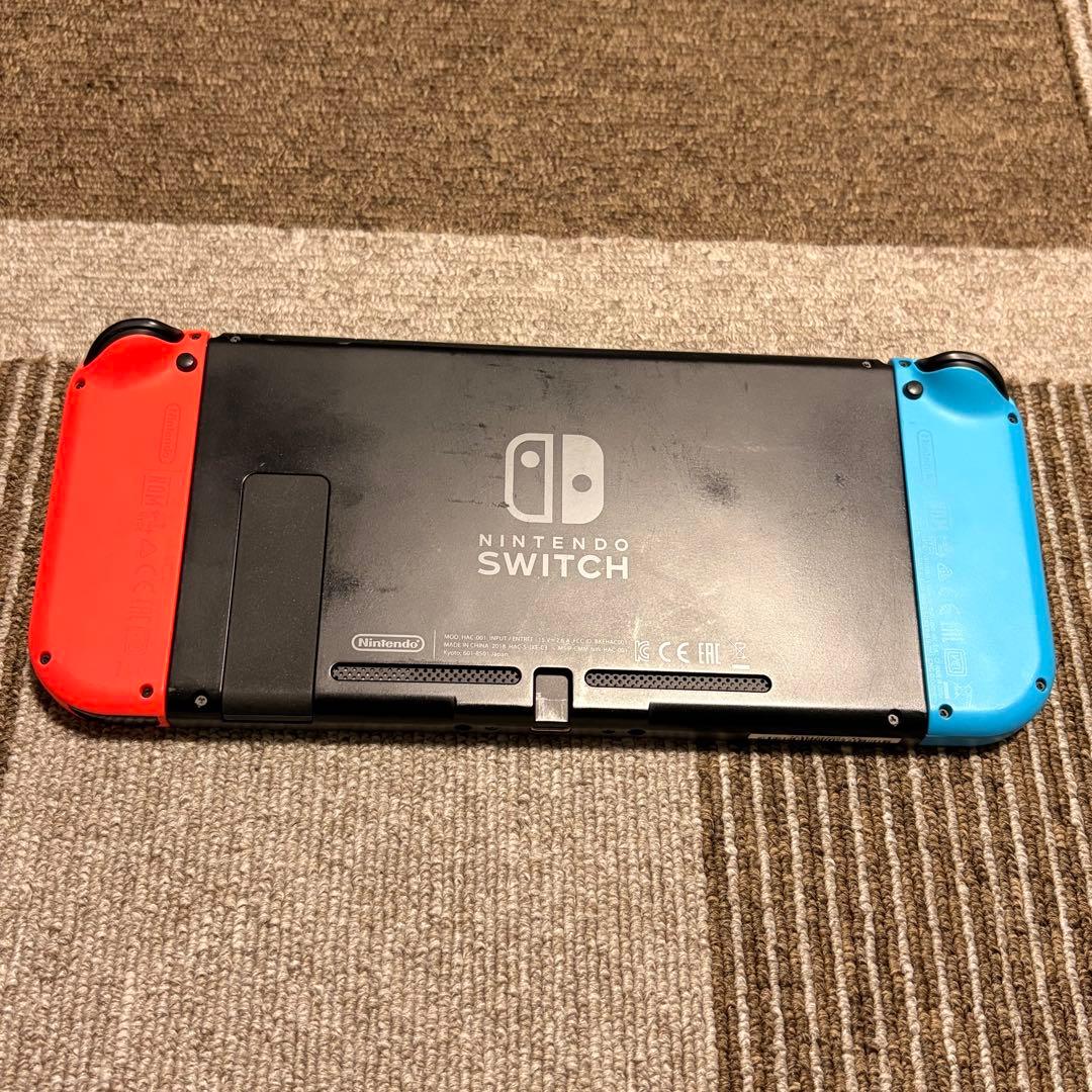 Nintendo Switch 本体 青/赤ジョイコン + ケース付き