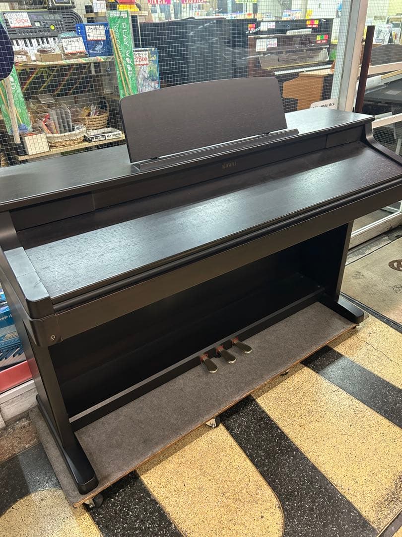 超価格、カワイ電子ピアノPW610、人気の木製鍵盤、88鍵、ピアノ強弱タッチ♪