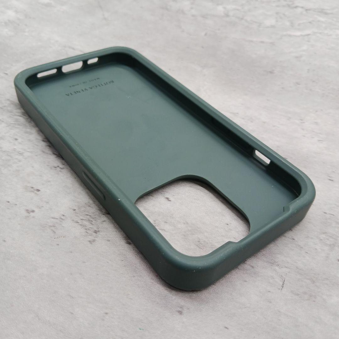 美品✨ ボッテガヴェネタ iPhone 14 Pro シリコンケース グレージュ