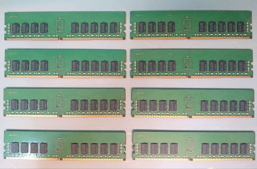 ドラえもん　SAMSUNG 8GB PC4-2400T 8枚