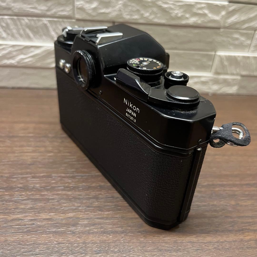 Nikomat EL ブラック フィルムカメラ 動作確認済　　　シャッター可
