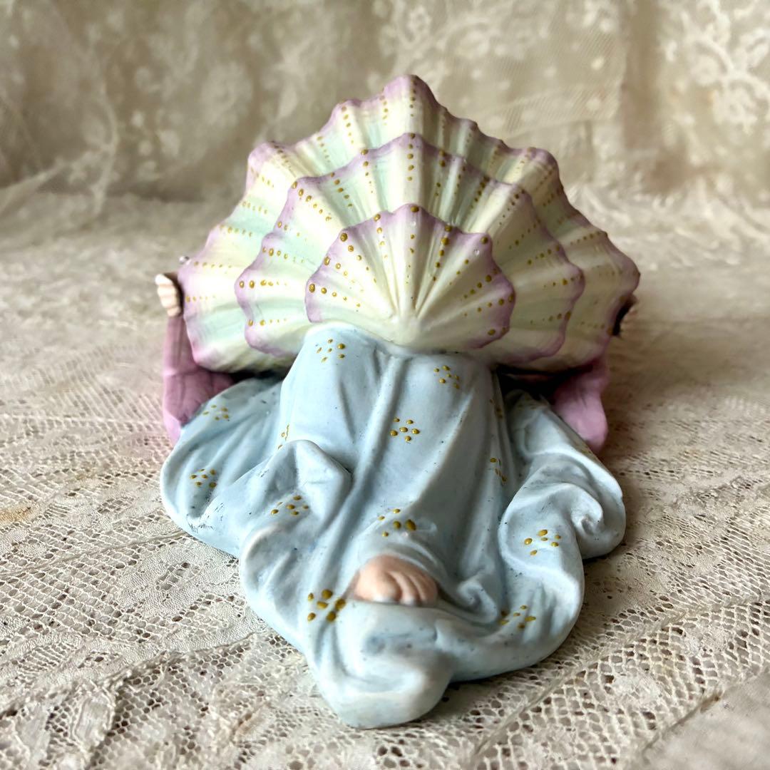 【美品】天使の聖水盤　ベネティエ　エンジェル　ウォールデコ　フランスアンティーク