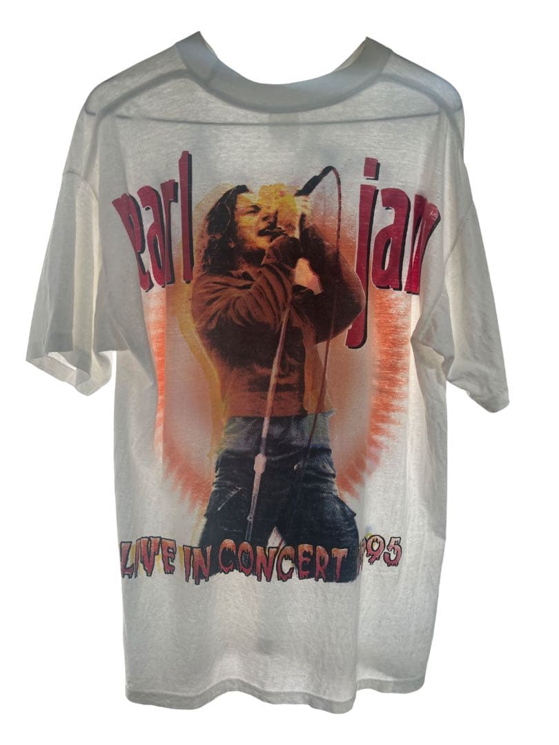 Vintage Pearl jam world tour 1995 tシャツ