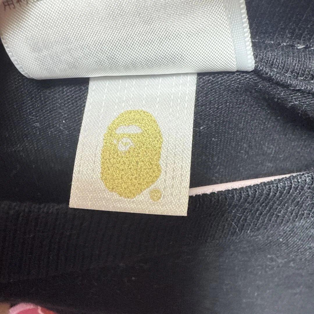 A BATHING APE Tシャツ ピンク 正規品 美品