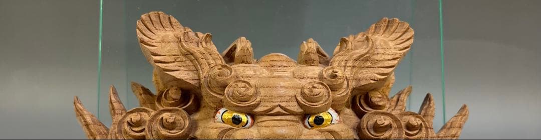 【木彫　獅噛】だんじり　魔除け　社寺彫刻　宮彫り　山車　悪疫を噛み砕く