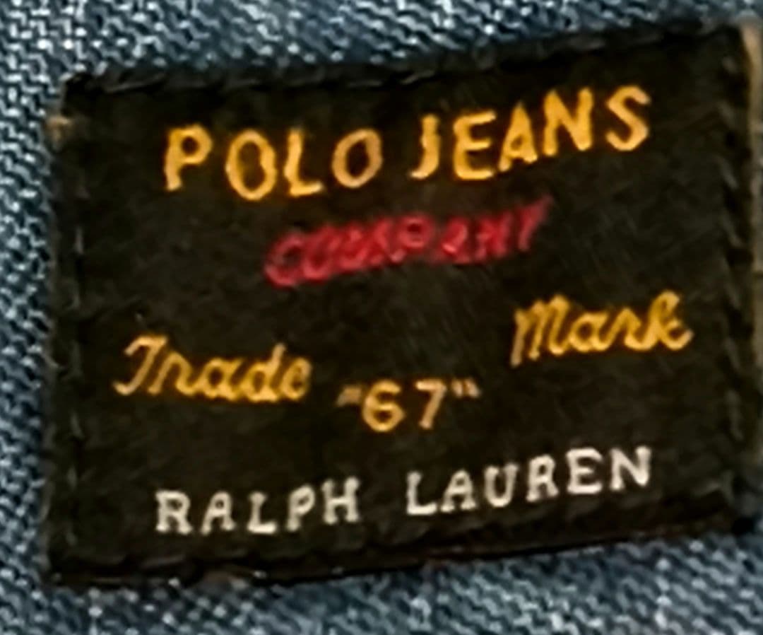 90s POLO JEANS ラルフ デニムカバーオール M