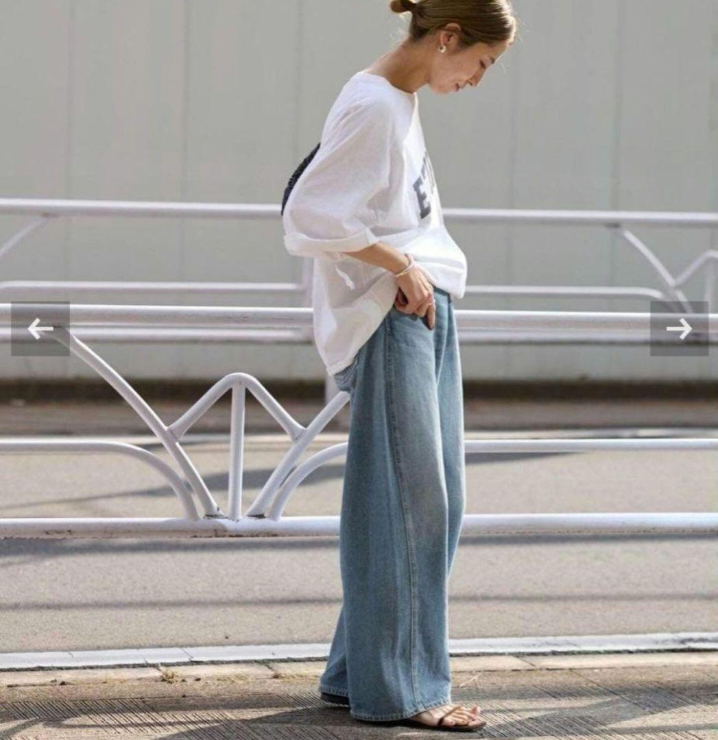 美品 24ss / FRAMeWORK デニム カーブ パンツ フレームワーク
