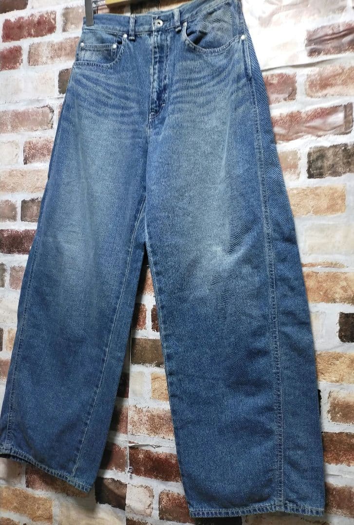美品 24ss / FRAMeWORK デニム カーブ パンツ フレームワーク