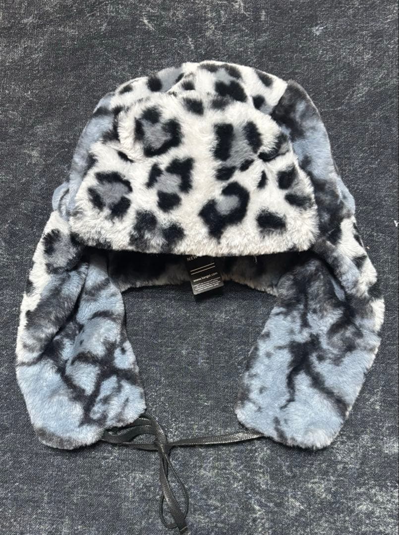 最終値下KANGOLカンゴールWILD FUR TRAPPERLEOPARD L