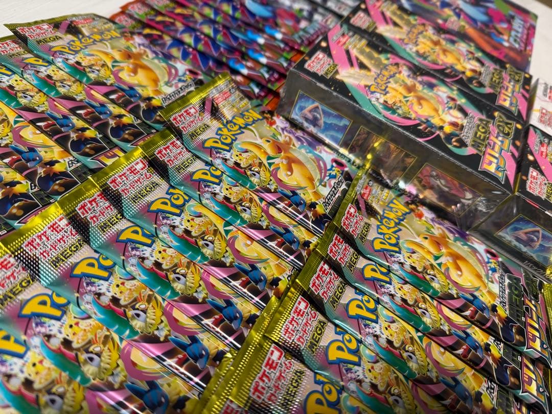 【未開封シュリンク付5BOX＋バラ45P】ポケカ　まとめ売り