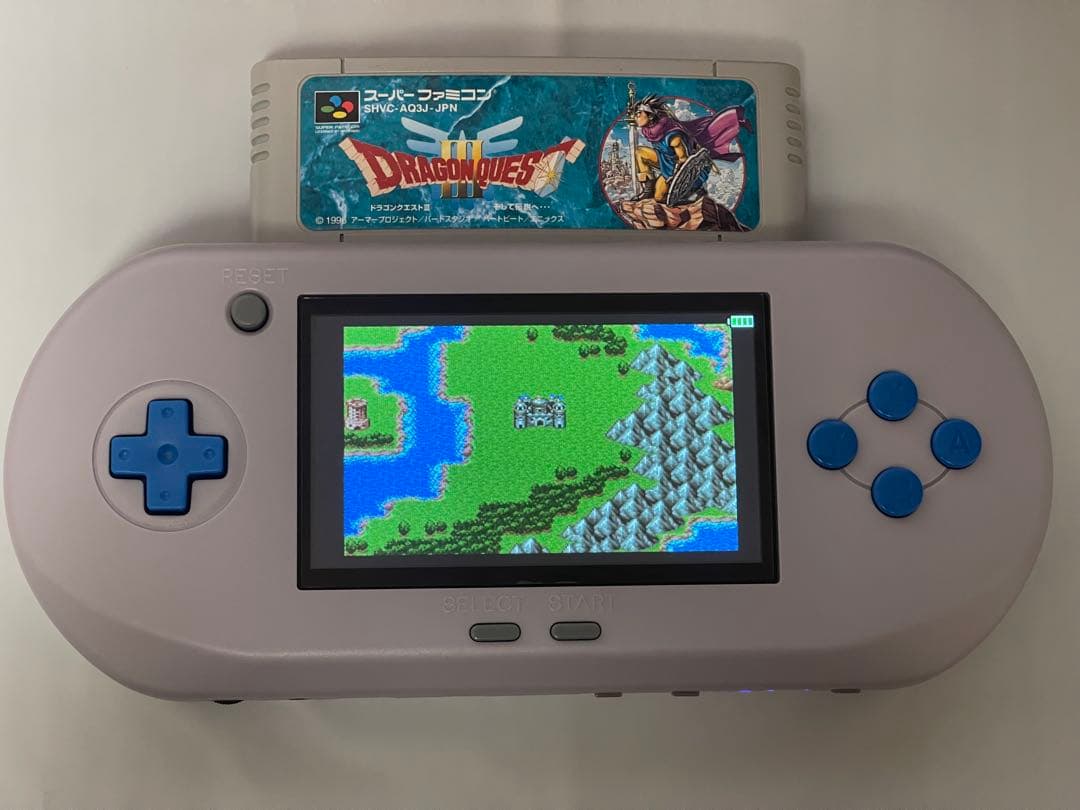 互換機 IPS 16BIT POCKET HD FCカートリッジ変換アダプタ付き