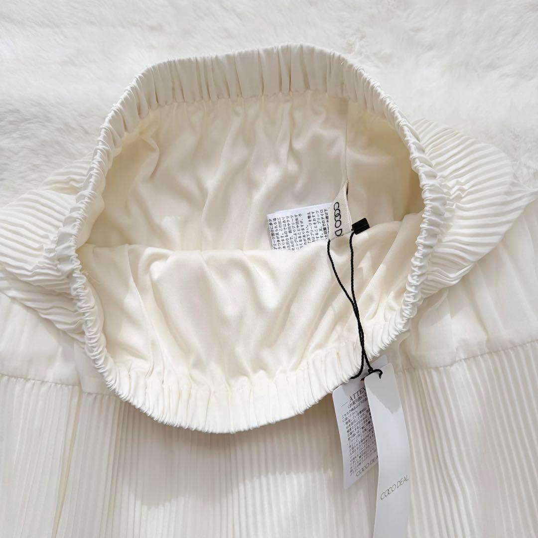 新品✨COCODEAL ティアードプリーツスカート　サイズ1 オフ　26SS