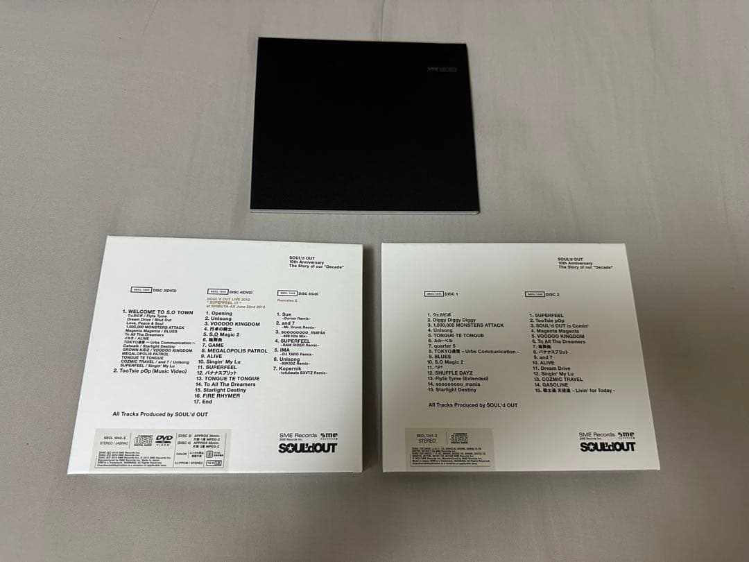 SOUL’d OUT Decade 完全生産限定盤 CD DVD ソウルドアウト
