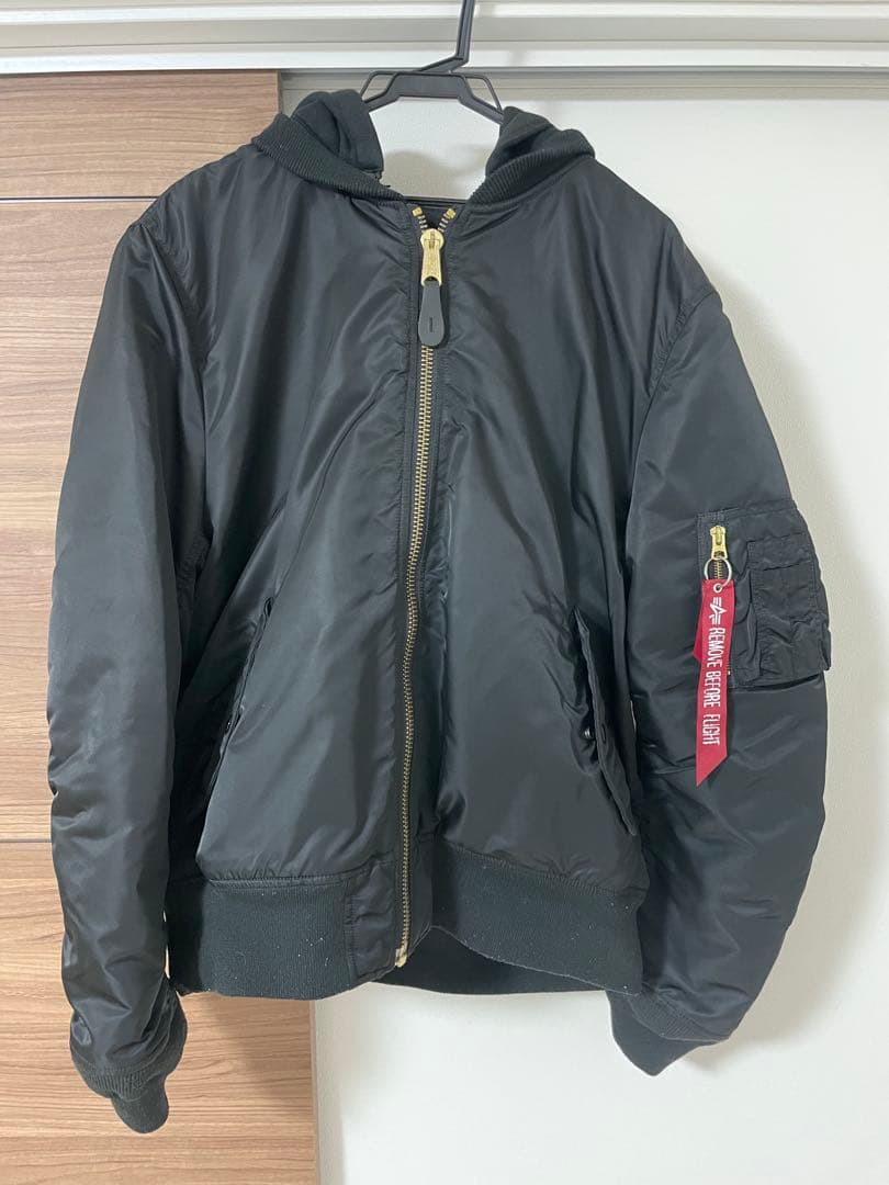ALPHA INDUSTRIES MA-1 XL ブラック
