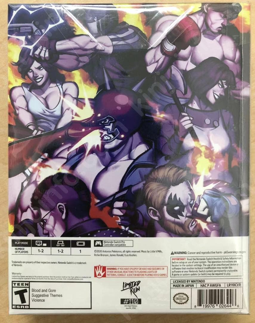 The TakeOver【新品未開封・限定版・NS北米版】