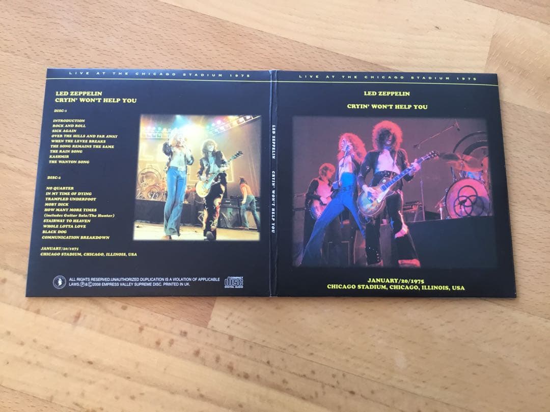 洋楽 Led Zeppelin / Cryin' Won't Help You