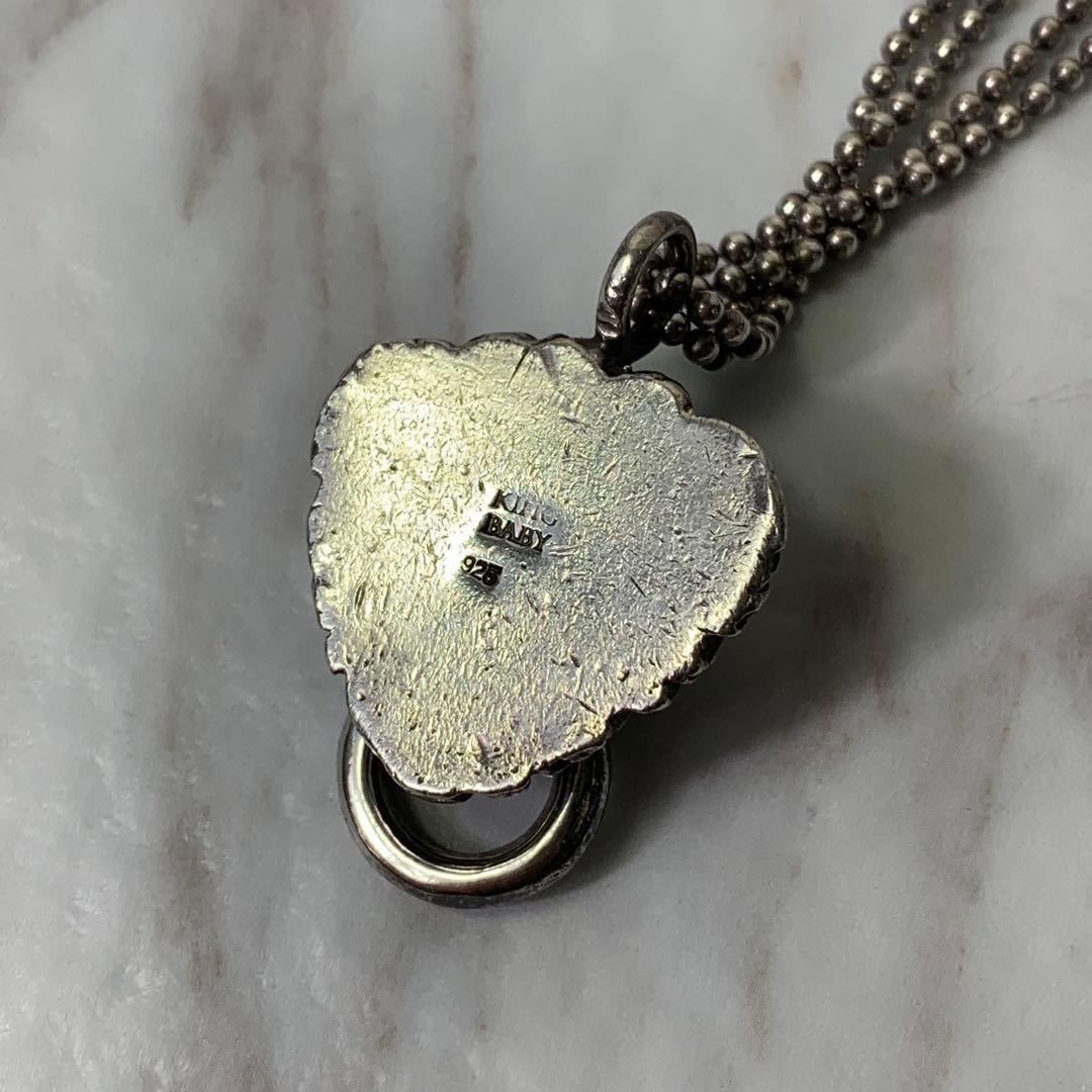アクセサリー KING BABY silver925 Lion Head necklace