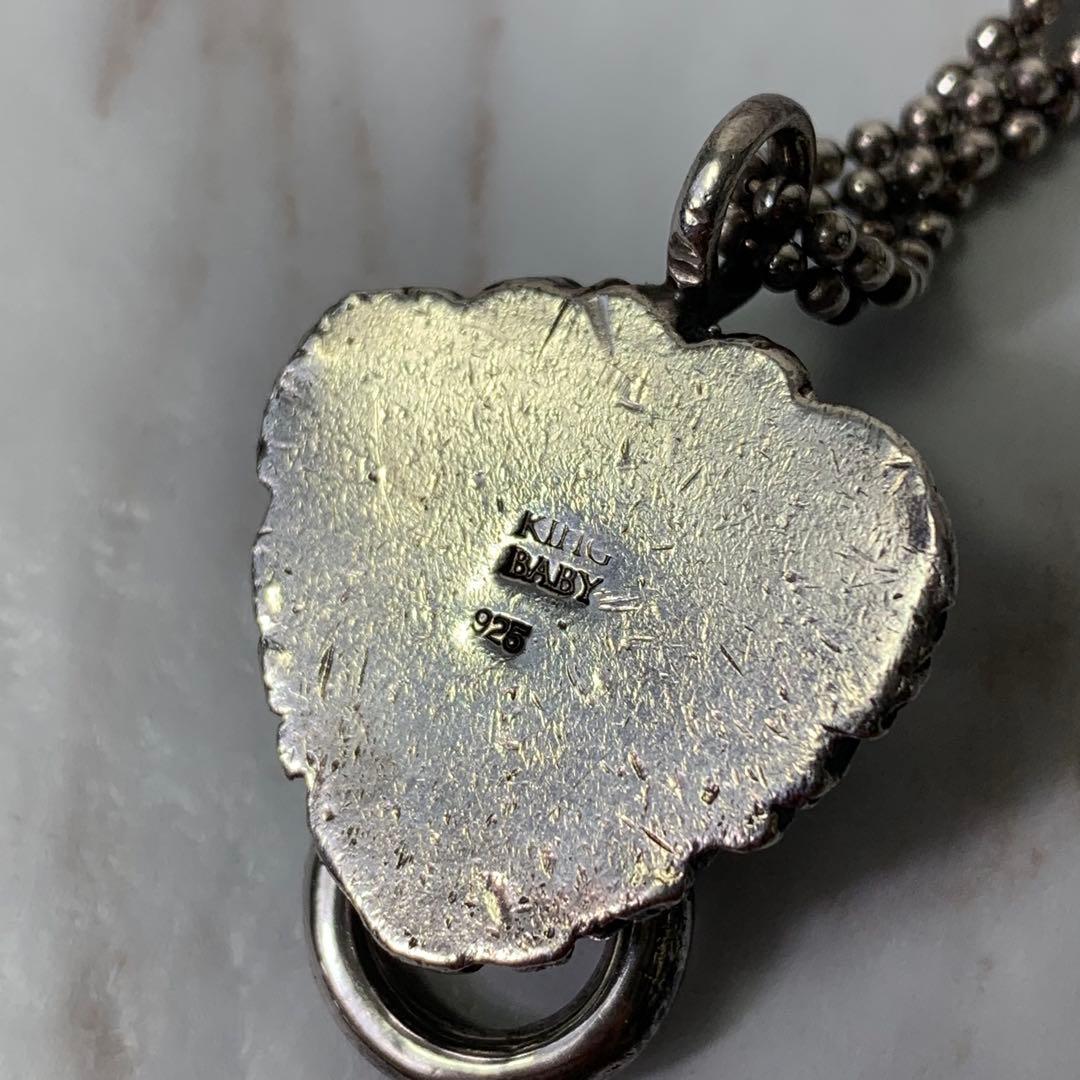 アクセサリー KING BABY silver925 Lion Head necklace