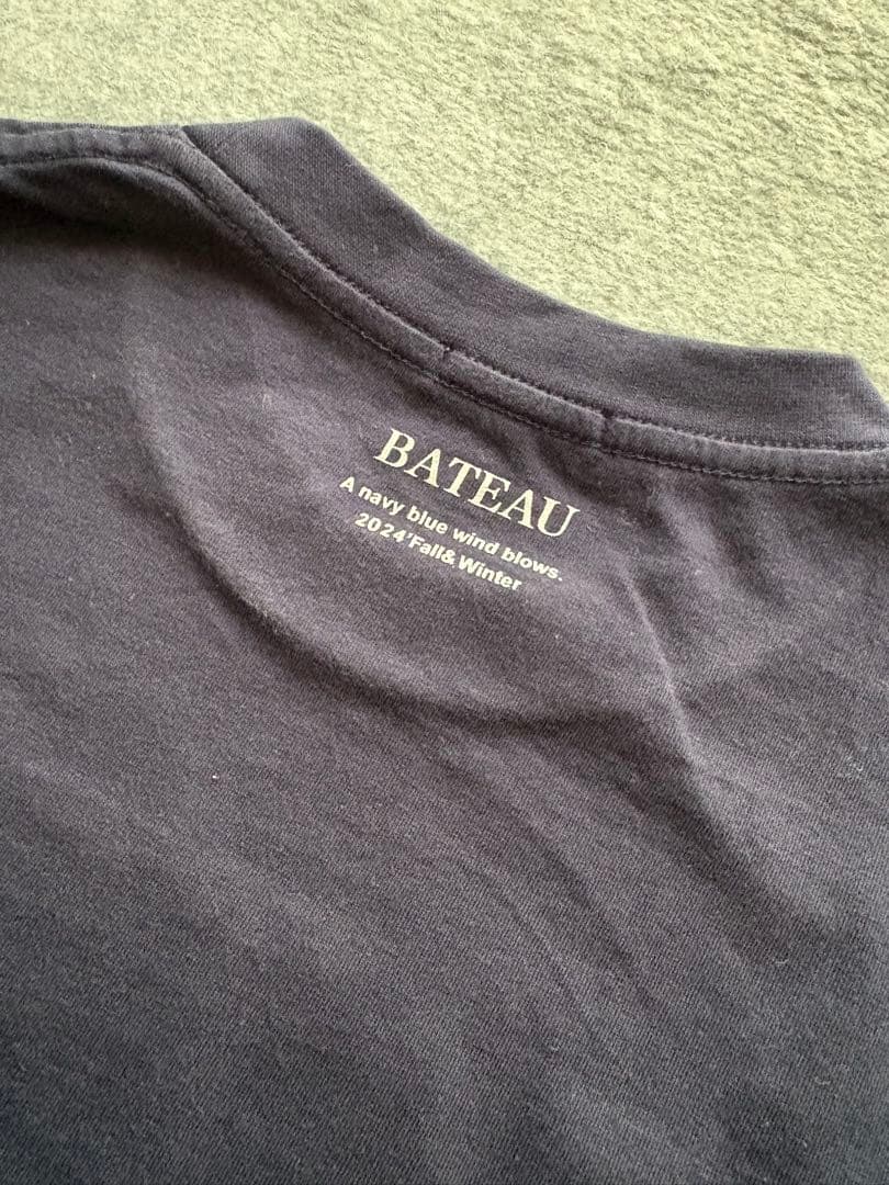 24SSカレンソロジー Curensology BATEAU Tシャツネイビー