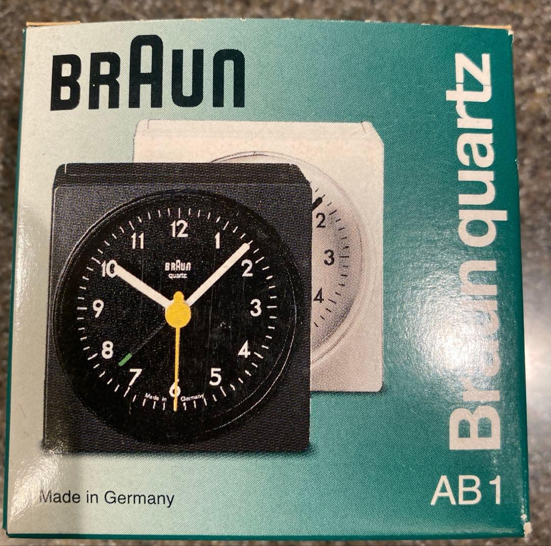 Braun 4746/AB1 クオーツ　ドイツ製 ベンツロゴ入り　デッドストック