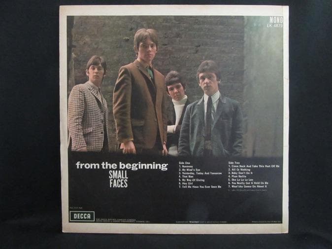 SMALL FACES★From The Beginning UK Open D