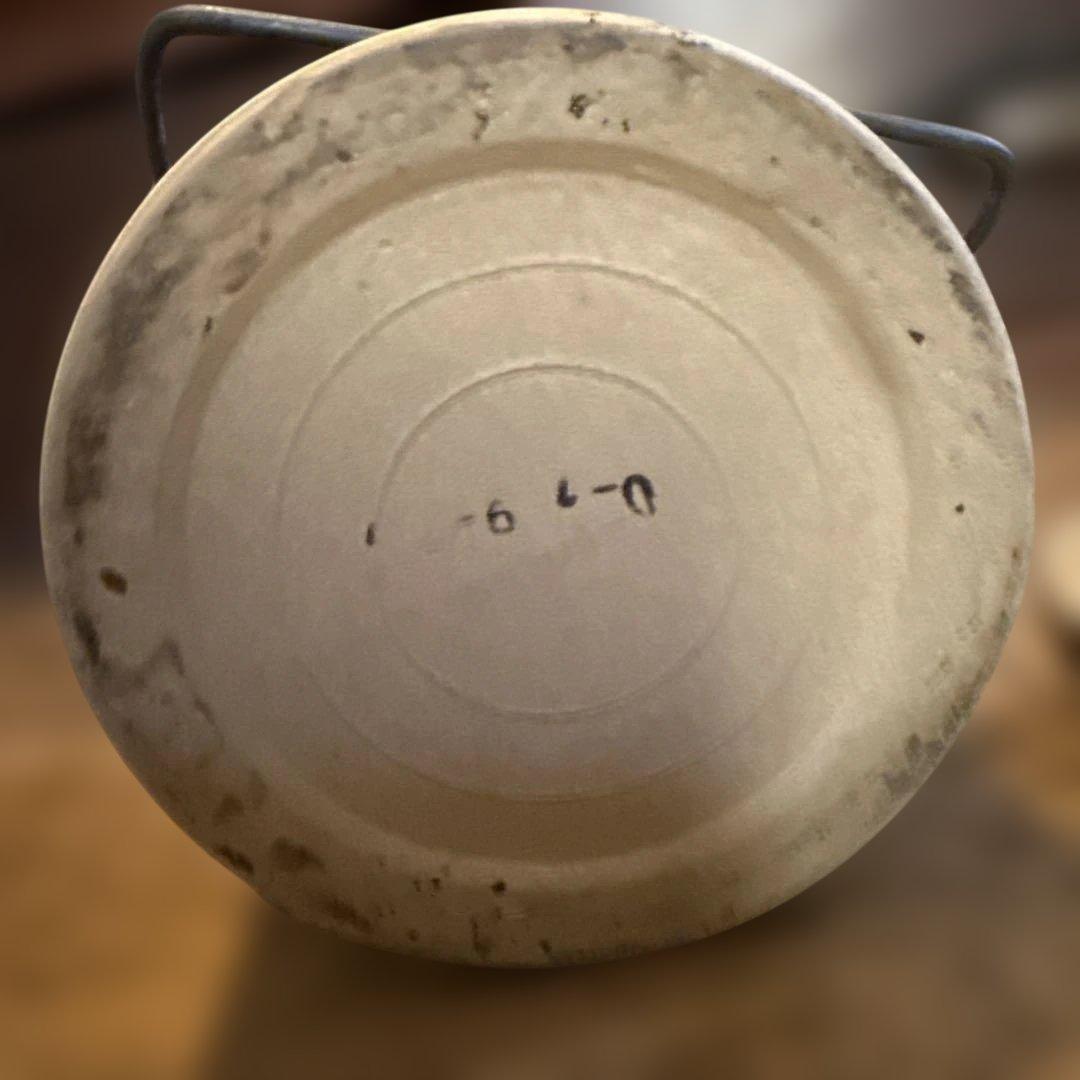 フランスアンティーク ストーンウェア ポット 陶器ジャー