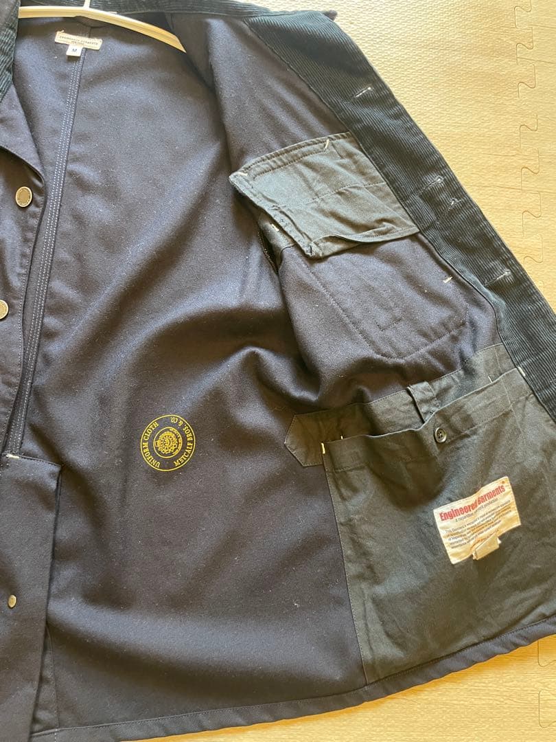 ENGINEERED GARMENTS カバーオール M ネイビー【春服】