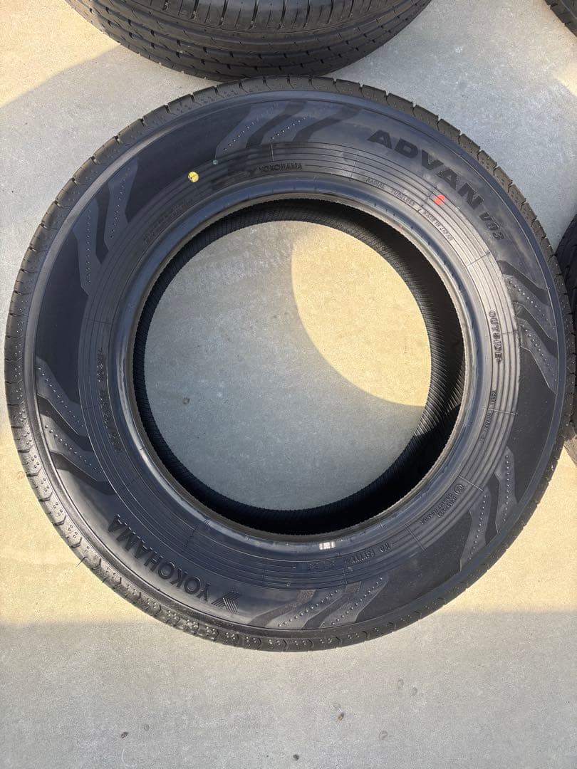 【新車外し】ヨコハマ ADVAN V03 225/65R17 25年51週製造