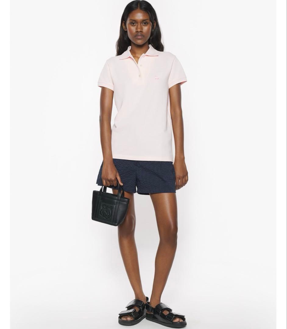 メゾンキツネ ポロシャツ BABY FOX PATCH REGULAR POLO