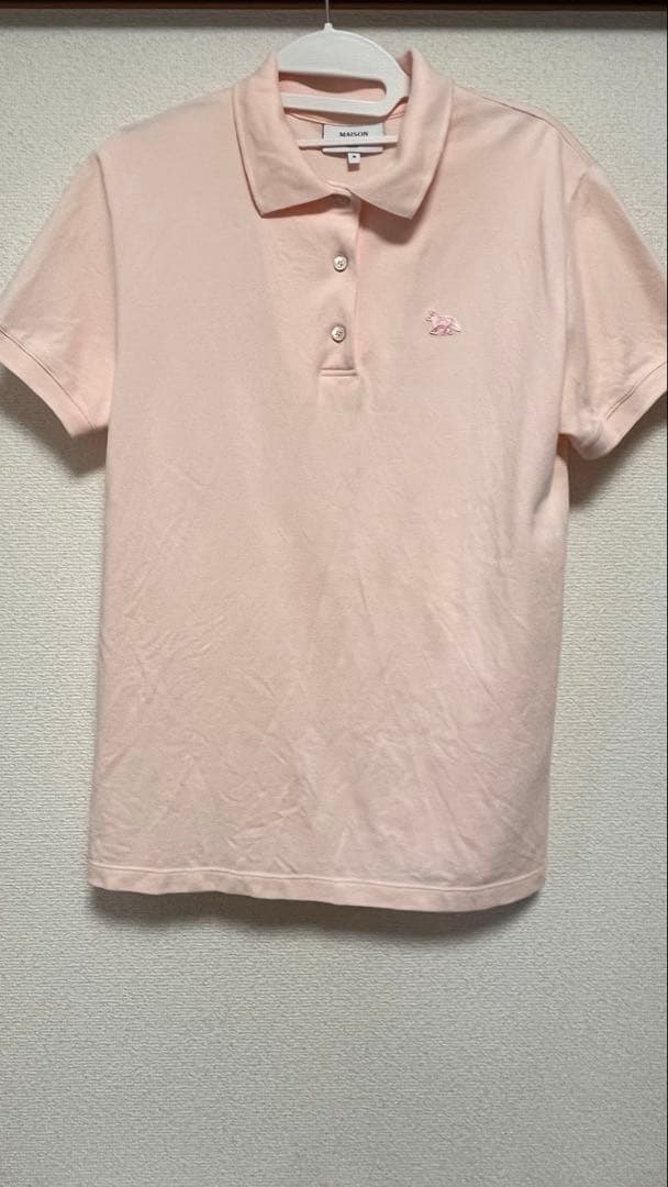 メゾンキツネ ポロシャツ BABY FOX PATCH REGULAR POLO