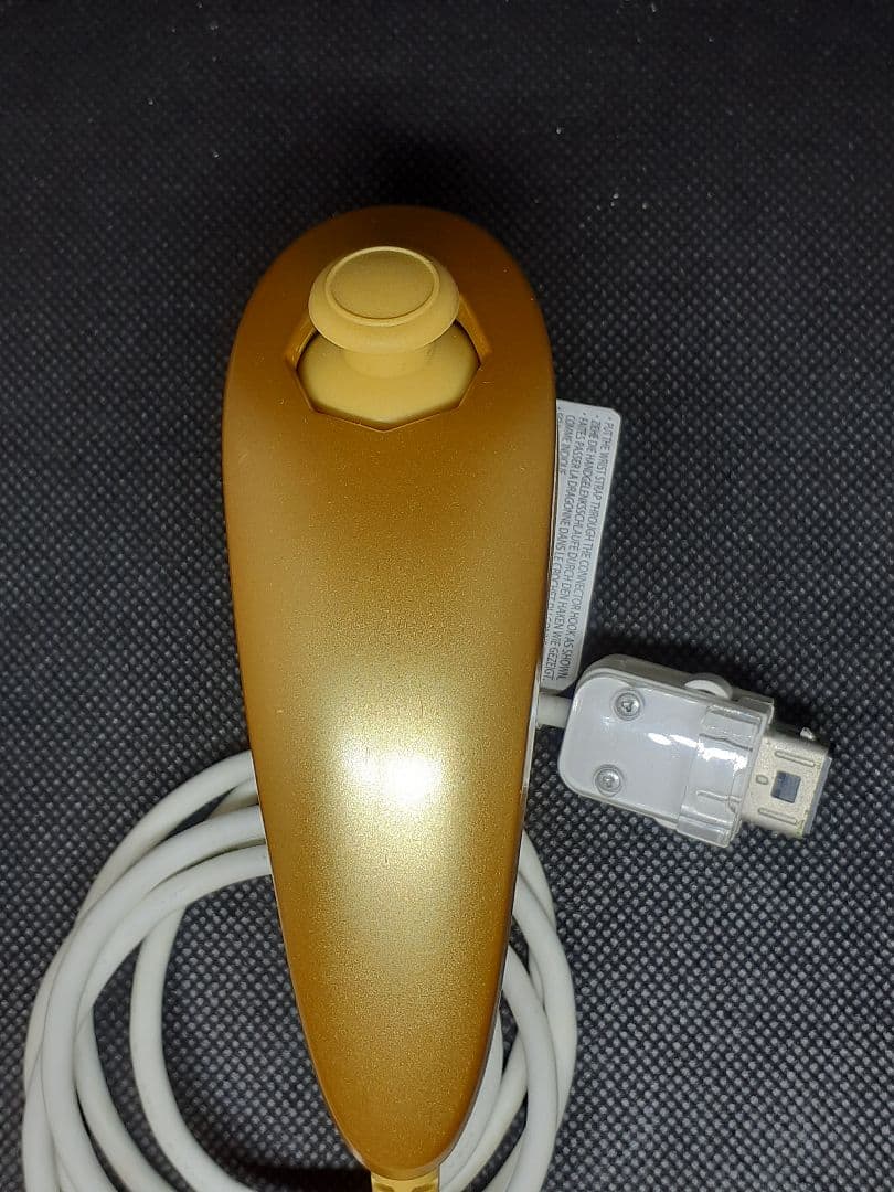 【任天堂】wii WiiU ゴールデンヌンチャク ゴールド 金