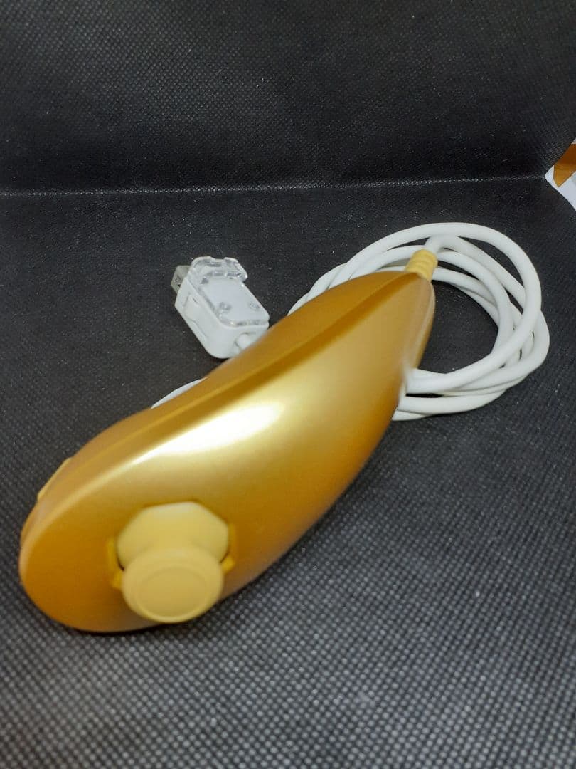【任天堂】wii WiiU ゴールデンヌンチャク ゴールド 金