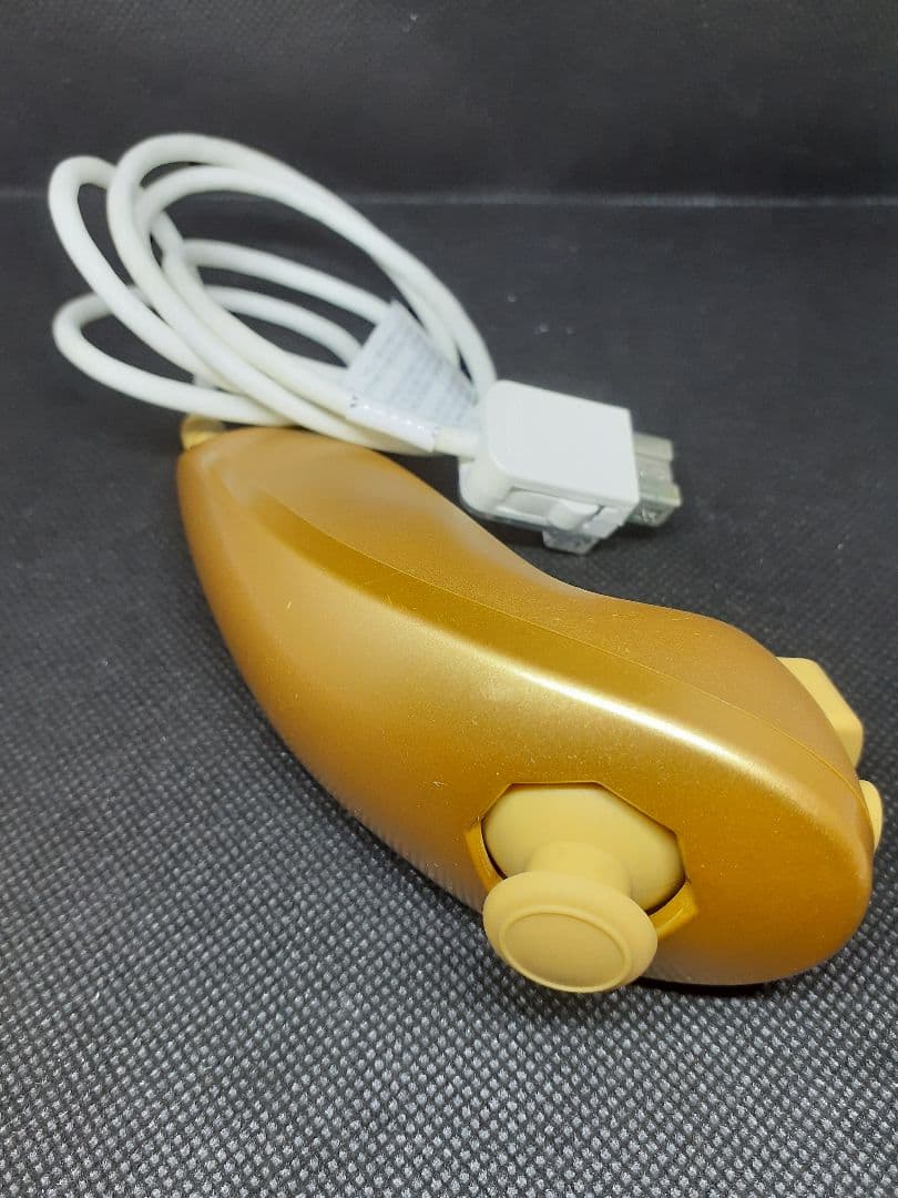 【任天堂】wii WiiU ゴールデンヌンチャク ゴールド 金