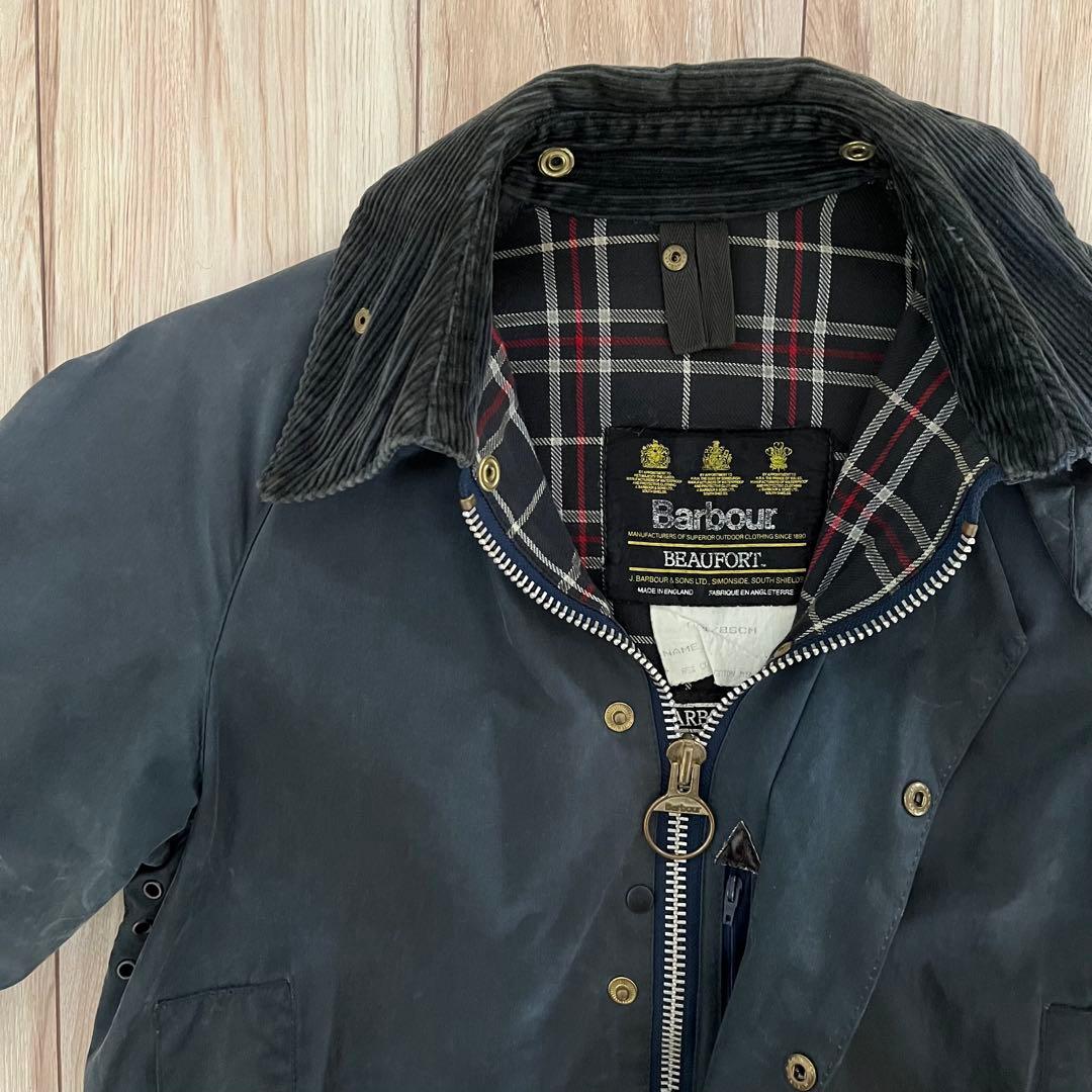 90s 英国製 Barbour BEAUFORT オイルドジャケット バブアー