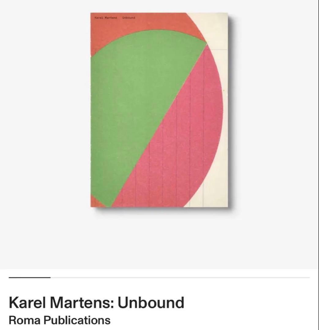 【未開封】Karel Martens: Unbound
