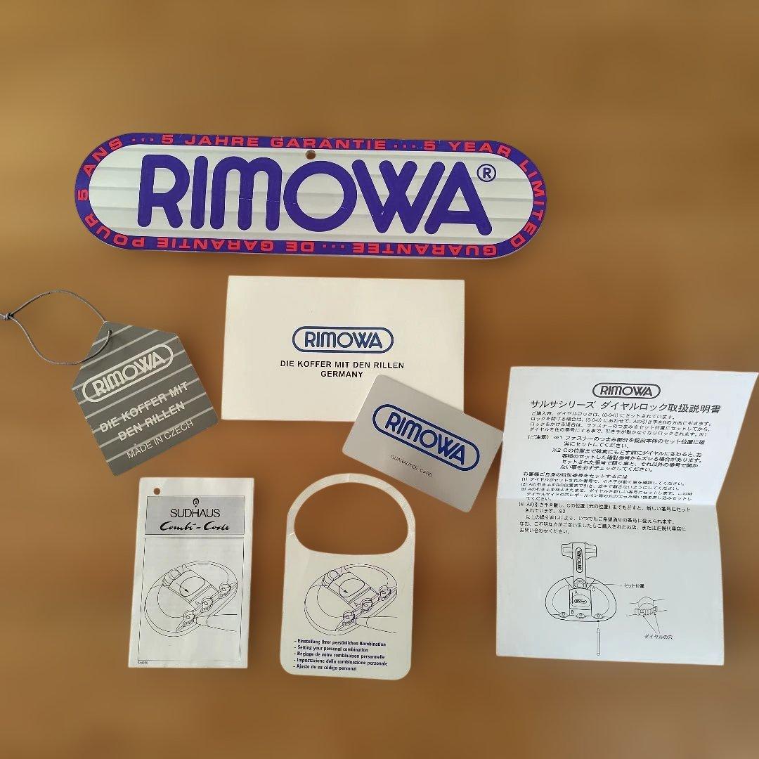 RIMOWA サルサ82リットル2輪