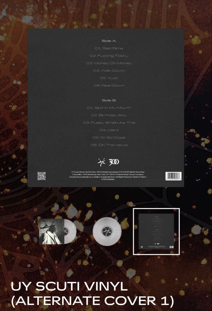 洋楽 UY SCUTI VINYL (ALTERNATE COVER 1)